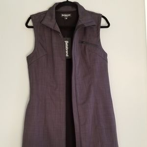 New Grey BetaBrand Vest Dress